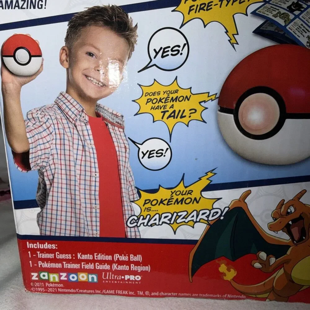 Pokemon Trainer Guess Kanto Edition Pokeball New, Sealed! 10283 Box Ages 6+